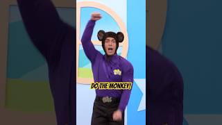 The Monkey Dance! 🐒 Do the Monkey 🐵 #dance #shorts #thewiggles #kidssongs