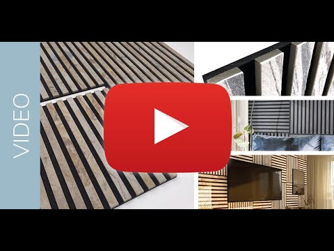 New / Neuheit: Slate-Lite Acoustic Panels/ Akustikpaneele #interiordesign #acousticpanels #homedecor