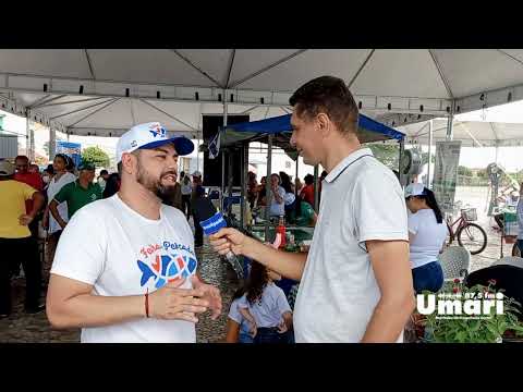 Umari FM na feira do pescado de Marituba