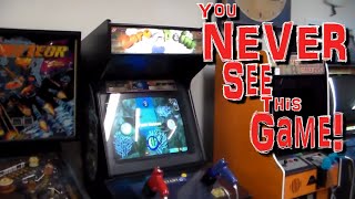 Zero Point 2 Arcade Machine by Unico / Uniana from 1999!  Strange, Weird Shooting Cabinet!