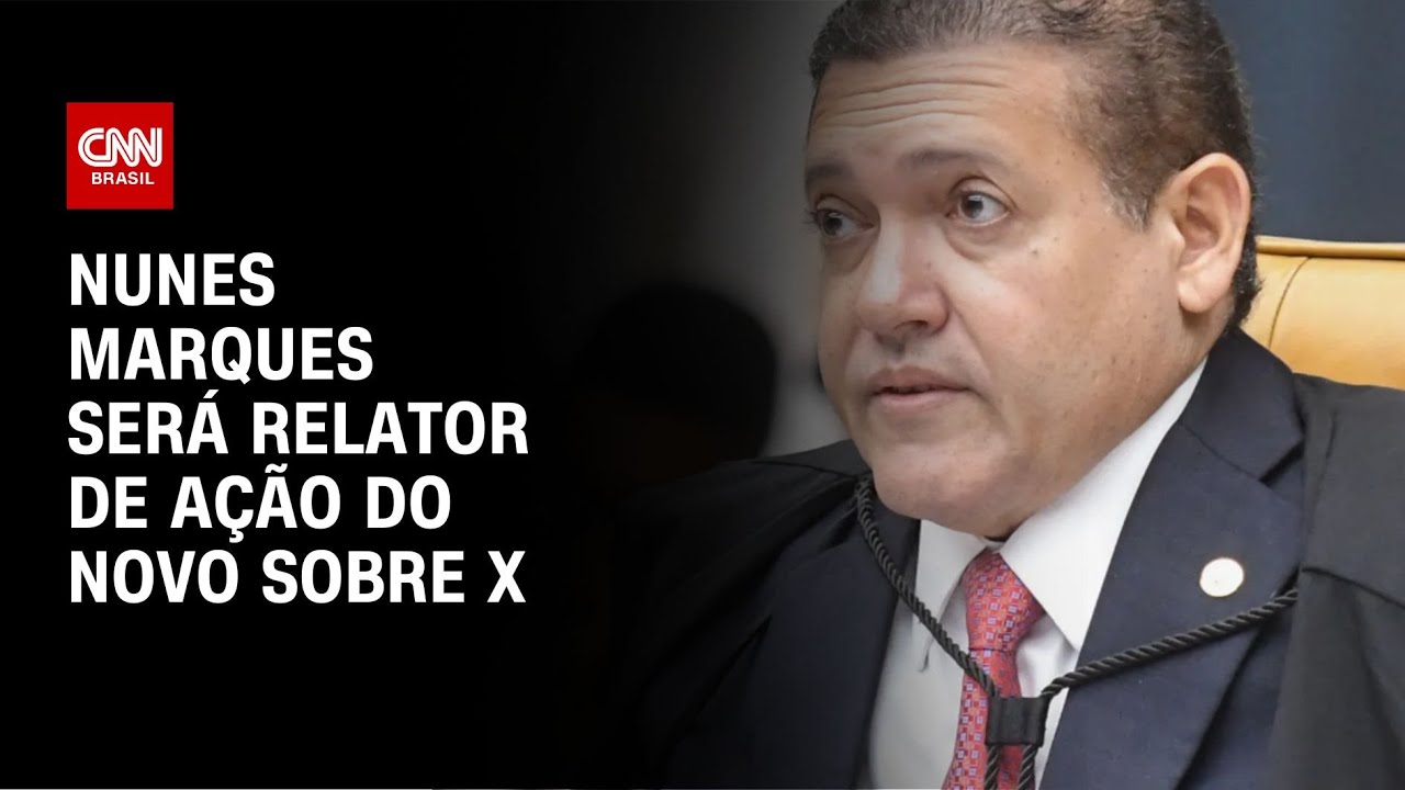 Nunes Marques será relator de ação do novo sobre X | CNN NOVO DIA