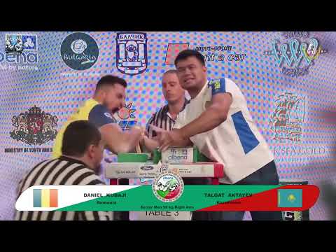Kubaji Daniel vs Talgat Aktayev | Up to 90 kg | XLVI WORLD ARMWRESTLING CHAMPIONSHIP | 2025