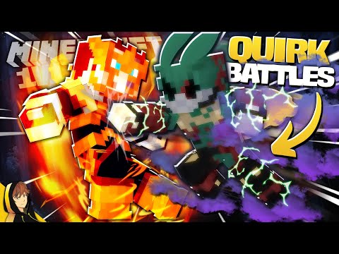 QUIRK VS QUIRK, Who is the ULTIMATE HERO?!? | Minecraft [MHA Mod - PVP w/CH3k]