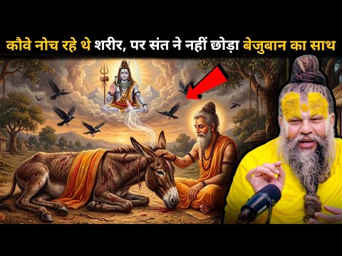 चीखता रहा गधा, रोते रहे संत... और फिर हुआ साक्षात भगवान का चमत्कार!😭एक गधे को कैसे हुई भगवत्प्राप्ति
