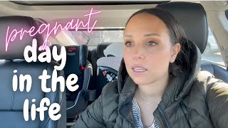 REAL DAY IN THE LIFE OF A PREGNANT MOM OF 3 | ob appointment + scheduling my c-section