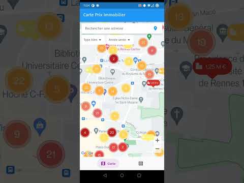 Carte Prix Immobilier - DVF