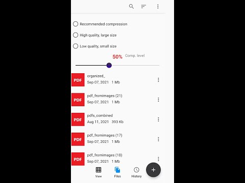PDF Small - Compress PDF Video