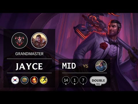 Jayce Mid vs Yasuo - KR Grandmaster Patch 9.15