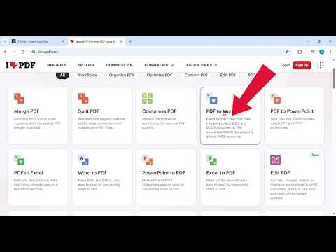 How to change pdf to word #PDFtoWord#ConvertPDF#TechTutorial#ComputerTips#YouTubeTips