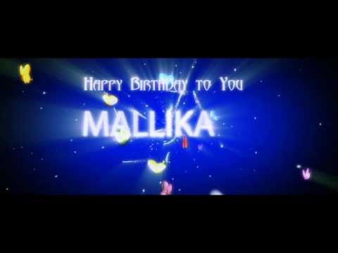 Happy birthday mallika