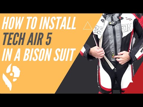 How to Install Tech Air 5 in a Bison Thor.2 Suit or Jacket