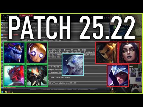 Nemesis reacts to FULL PATCH PREVIEW 25.22!