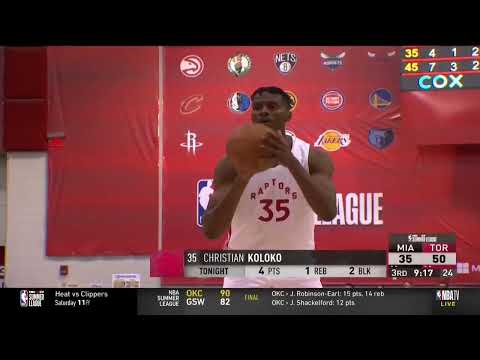 Kyle Allman Jr vs TOR 17 PTS       7.15.22