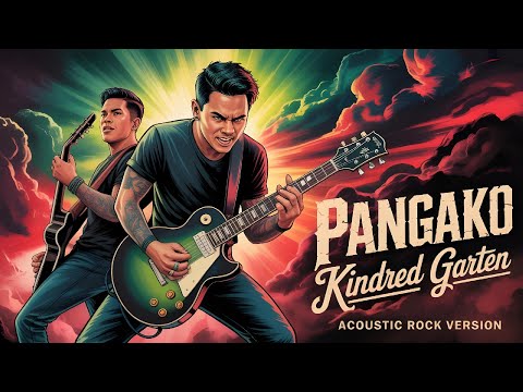 Pangako - Kindred Garten - Pinoy Acoustic Rock Version - Karaoke Lyrics & English Translation