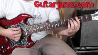 The White Stripes - Icky Thump - Guitar Lesson tutorial - How to Play - Jack White