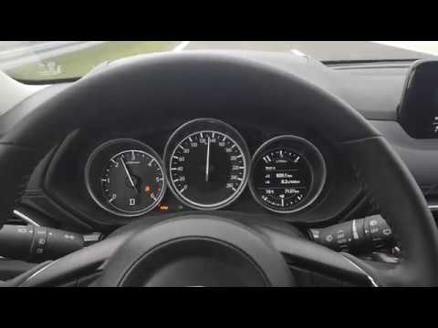 Mazda CX-5 [2019} 2.2 SKYACTIV-D (184 Hp) AWD Automatic - consumption on 130 km/h [highway]