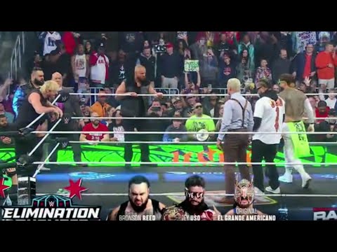 OMG! Vision Team Attack Cody And uso In Monday Night RAW.