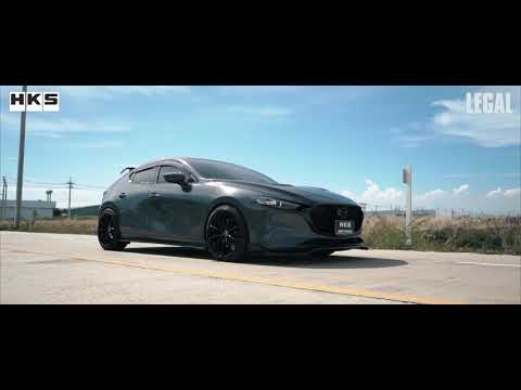 HKS LEGAL MAZDA 3 HB 2019 CARBON TAIL