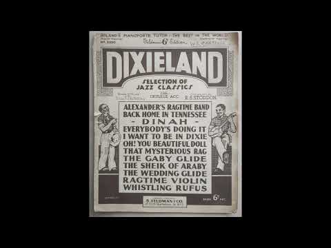 DIXIELAND selection of jazz classics (arr. R. S. Stoddon) 1932