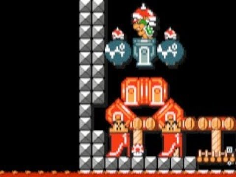 Mecha Bowzila's Mecha Trap! ⭐️ by MMP Owen ⭐️ SUPER MARIO MAKER Raw GAMEPLAY