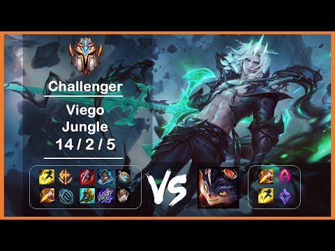 KR Challenger Replays Jungle Viego vs Rumble Ep.3712