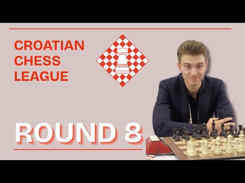 Theoretical Debate in the Larsen Opening! | Croatian Team Chess Championship Round 8