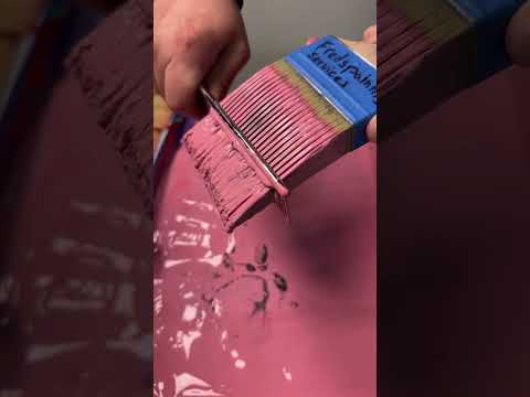 9 minutes of satisfying asmr paintbrush cleaning