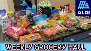 ALDI *NEW* Weekly Finds Grocery Haul + Meal Plan With Prices