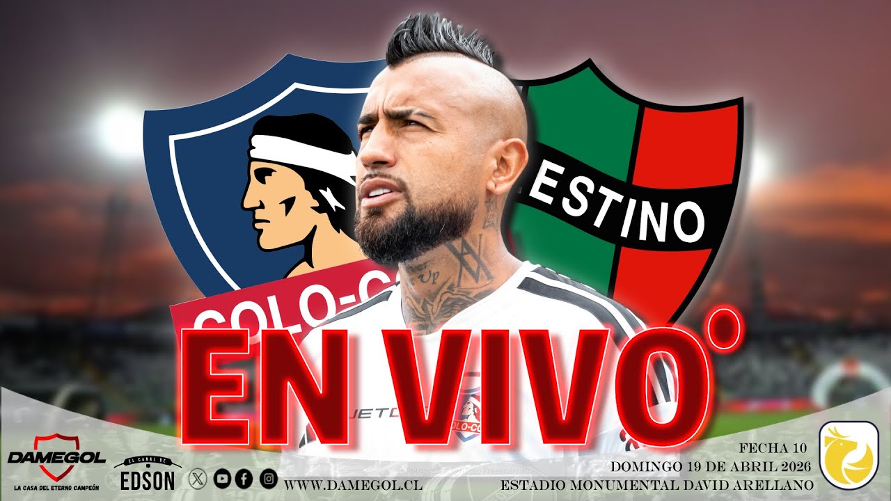 ⚪⚫ TRANSMISIÓN EN VIVO: COLO COLO VS PALESTINO CAMPEONATO NACIONAL | LIGA DE PRIMERA