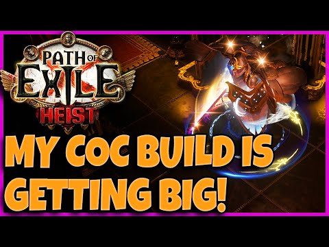 It's Getting Big! Low Life Cast On Crit Assassin Build Update | Path of Exile Heist