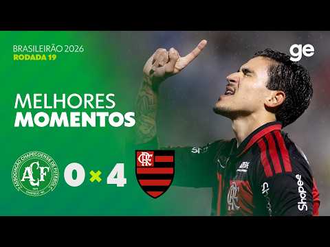 Gols e melhores lances de Chapecoense x Flamengo
