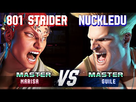 SF6 ▰ 801 STRIDER (Marisa) vs NUCKLEDU (Guile) ▰ High Level Gameplay