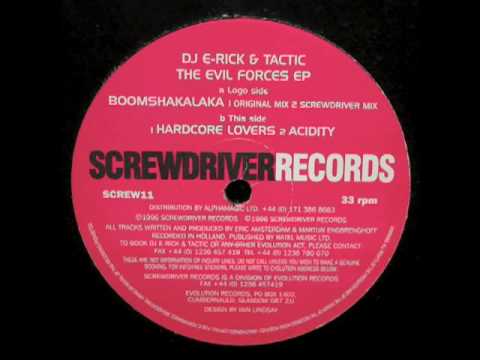 [SCREW 11] Dj E-Rick & Tactic - Hardcore Lovers [1996]