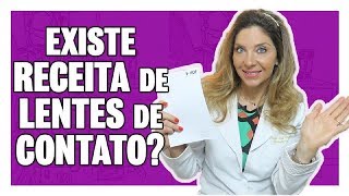 Lente de Contato - Receita Para Lente de Contato