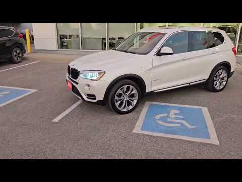 2016 BMW X3 28d in Alpine White w/ Tech + Premium + Driver Assistance
