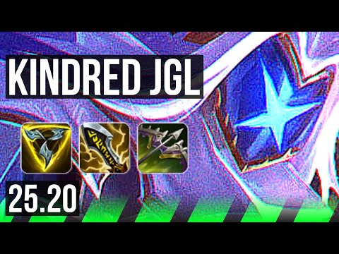 KINDRED vs TRUNDLE (JGL) | 14/1/10, Legendary, 1200+ games | EUW Master | 25.20