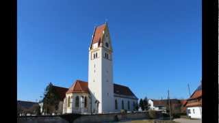 preview picture of video 'Nersingen-Oberfahlheim - St. Dionysius - Vollgeläut'