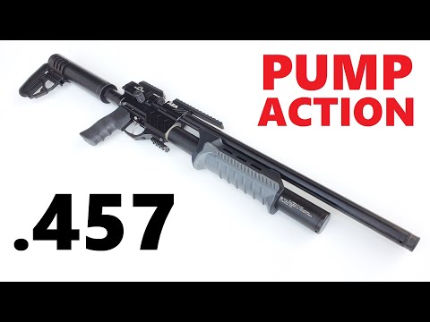 AEA Megladon .457 cal PUMP ACTION (Deer Hunting PCP Air Rifle) Air Shotgun/Slug Gun The Pellet Shop