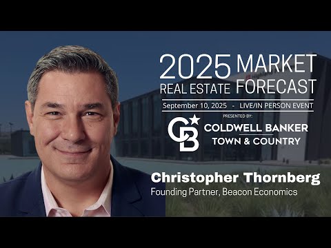 Thumbnail for Chris Thornberg - Live at the 2025 Real Estate Market Forecast