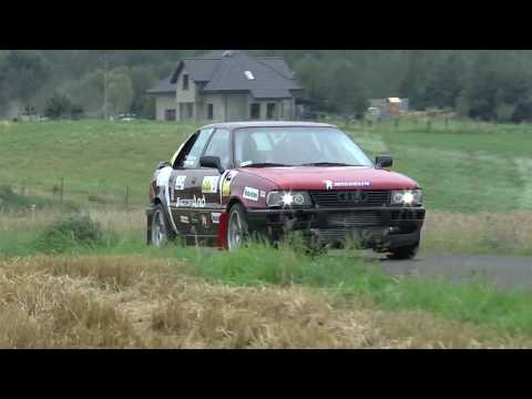 4 Runda RPŚl 2017   Jastrzębie Zdrój A Rduch T Poloczek Audi 90 Quattro