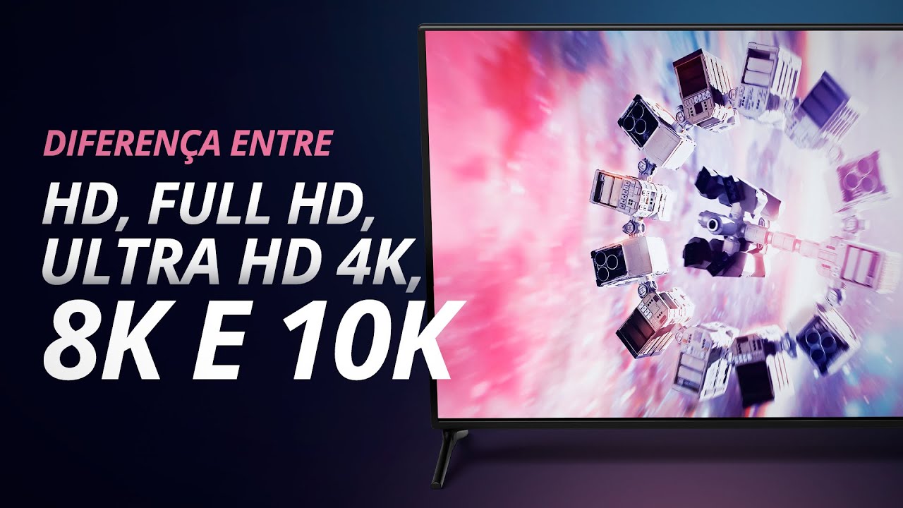 Qual a REAL diferença entre HD, Full HD, Ultra HD 4K, 8K e 10K