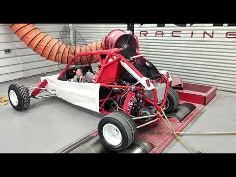 600cc Yacar Cross Kart on Dyno