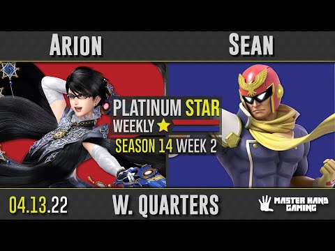 PSW S14:W2 - Arion (Bayonetta) vs Sean (Captain Falcon) - W Quarterfinals