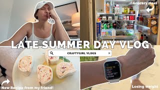 Cozy Vlog: Grocery Haul for ONE, Chicken Pinwheels, Cute Ice Cubes, & My Daily Walk 🌿