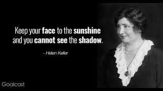 Helen Keller Motivational Quotes I  American author I 30 Sec Motivational Video I WhatsApp Status
