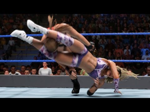 WWE 2K19 - Candice Lerae vs Ronda Rousey - Gameplay (PC HD) [1080p60FPS]