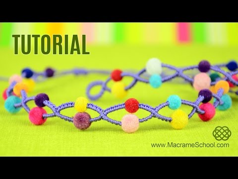 Spiral Macrame Patterns DIY Macrame Spiral Bracelets