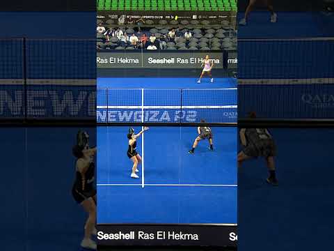 Orsi ends the rally with a great drop shot in NEWGIZA P2