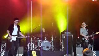The Raveonettes - She Owns Streets (New Song) -- Live At Rock Herk 14-07-2012