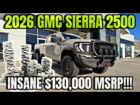 2026 GMC Sierra 2500 AT4X AEV Edition Cost $130,000+!!!